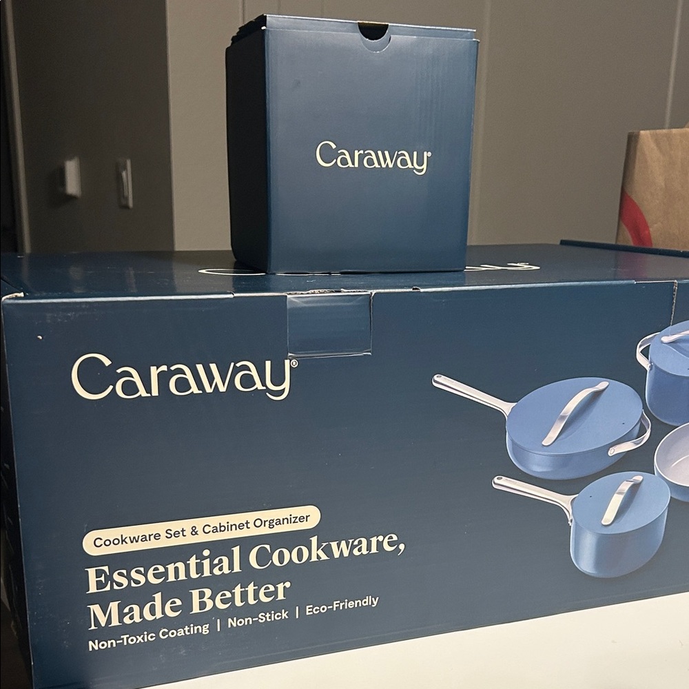 Caraway Blue Cookware Set